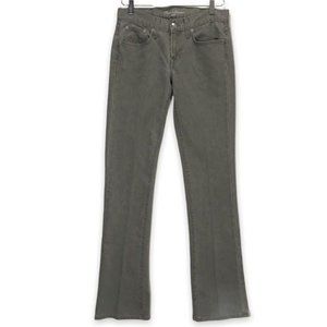 Ralph Lauren 867 Grey Straight Leg Jeans Size 28 Tall Girl